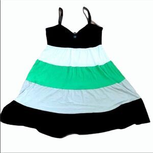 INC Women's Dress Size Small Knit Sleeveless Sweetheart Flare Dress